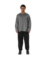 LÝFT Extra Big Long T-Shirt - D.Grey