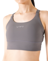 LÝFT Cross Strap Bratop V.2 - D.Grey