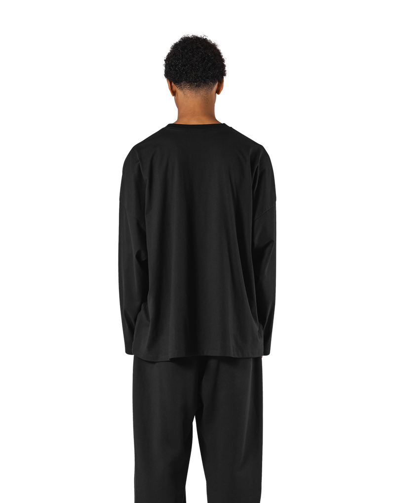 LÝFT Extra Big Long T-Shirt - Black