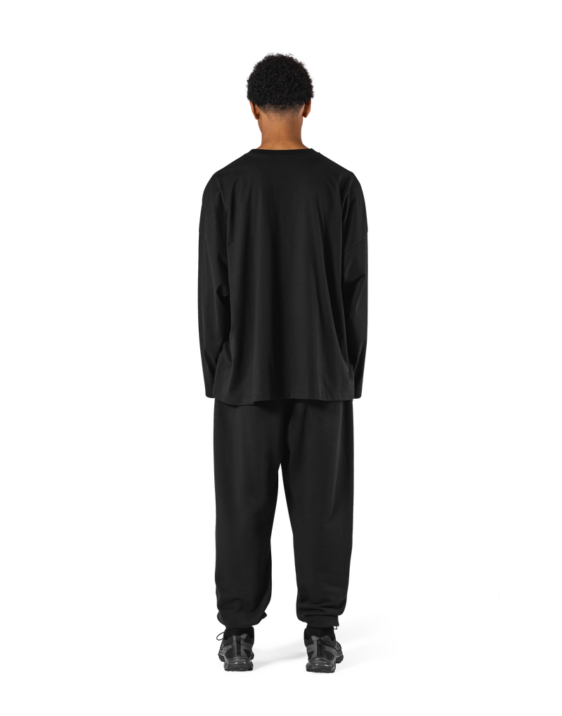 LÝFT Extra Big Long T-Shirt - Black