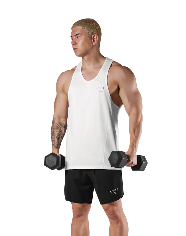 One Point Logo Training Tanktop - White