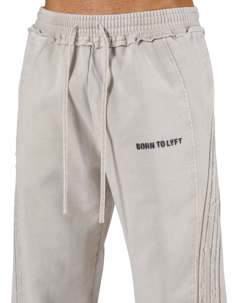 Vintage Sweat Wide Line Pants - Ivory