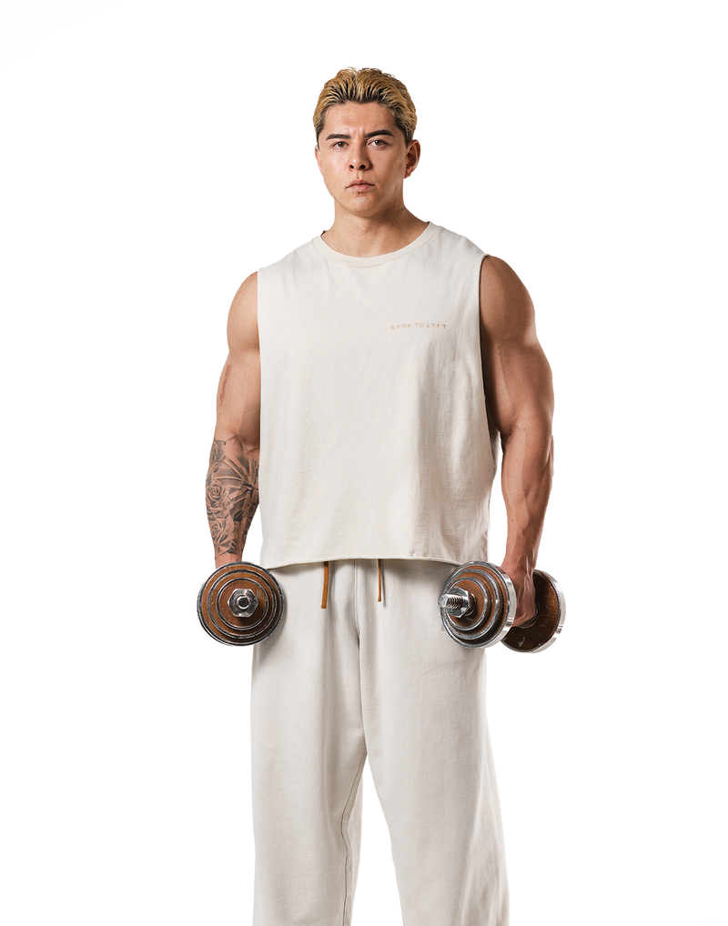 One Point BTL Vintage Tanktop - Ivory