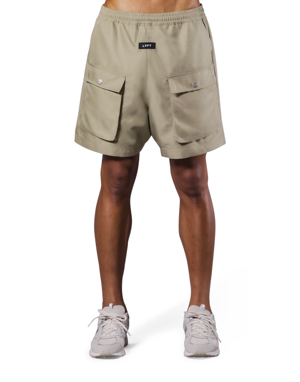 Pocket Twill Shorts - Olive