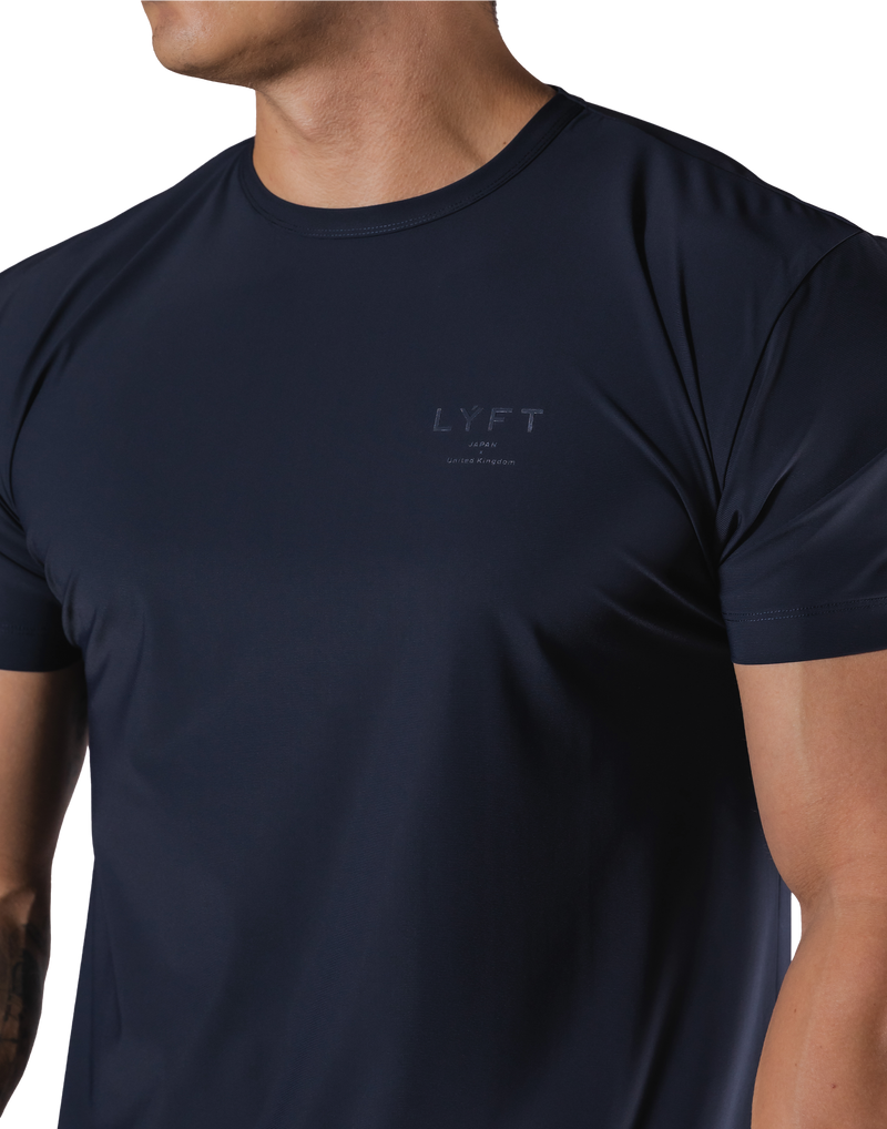 Stretch Nylon Standard T-Shirt - Navy