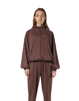 Stretch Wide Track Jacket 2 - Brown