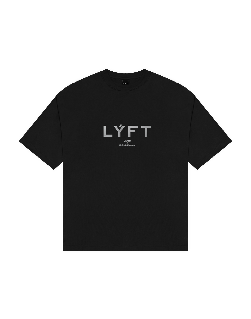 LYFT 渋谷店 限定 BIGTシャツ XL LÝFT Logo Big T-Shirt V.2 - Navy