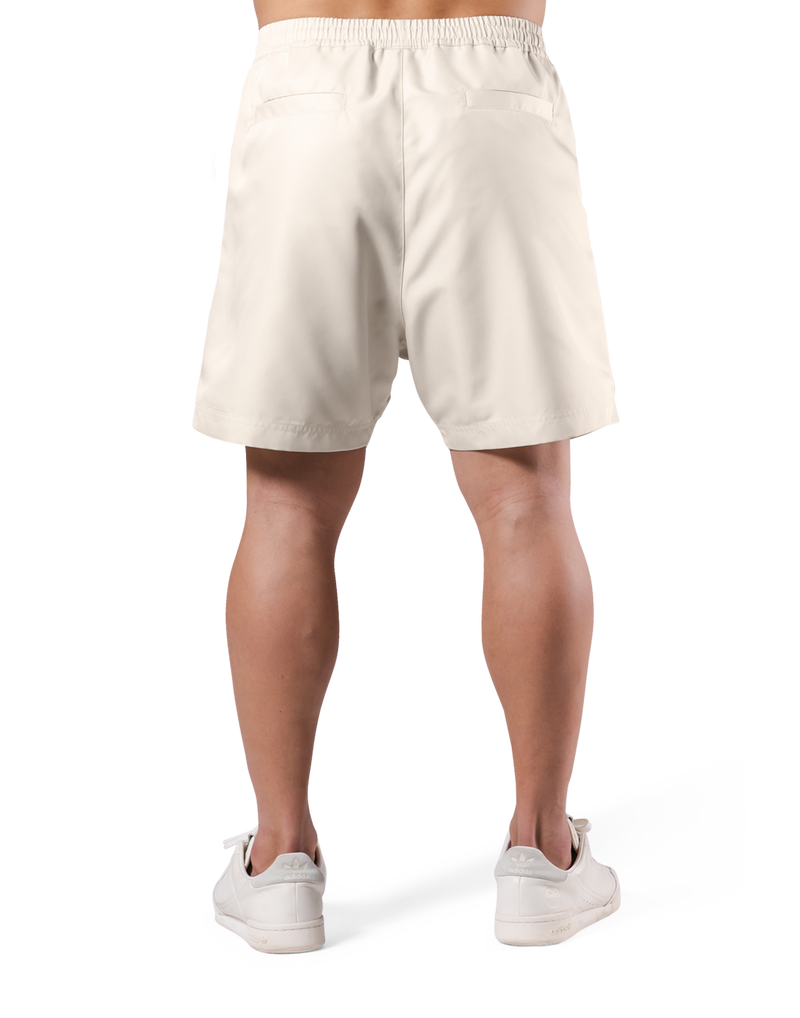 Pocket Twill Shorts - Beige