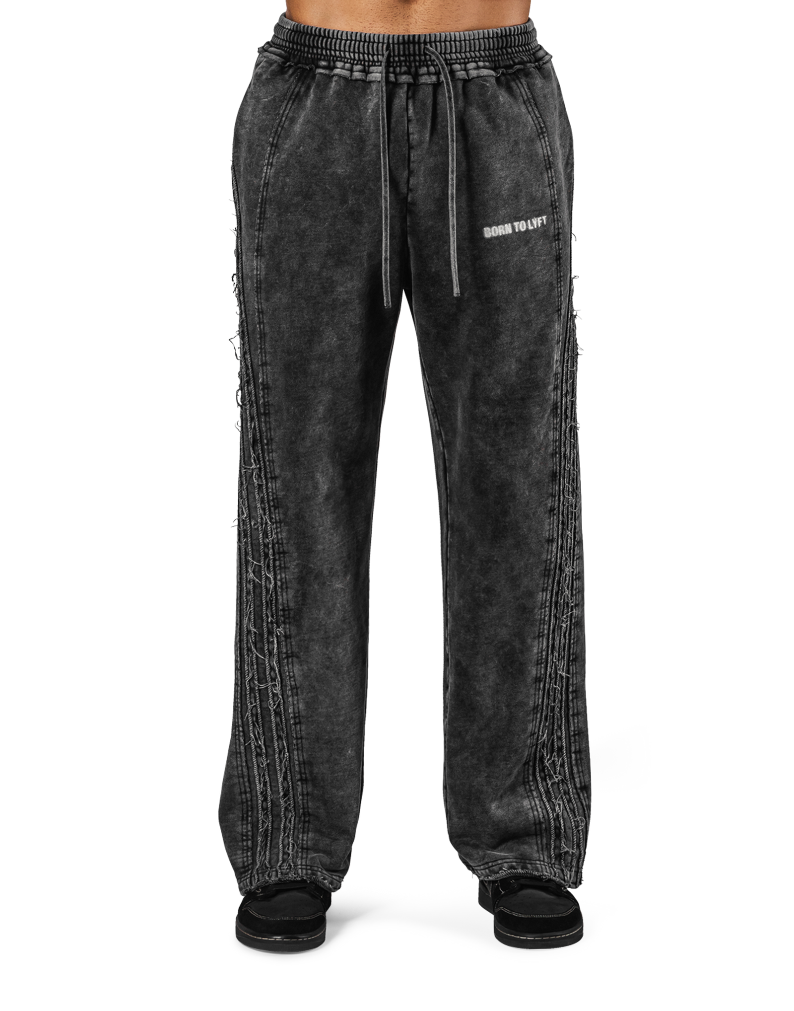 Vintage Sweat Wide Line Pants - Black – LÝFT Vintage Sweat Wide Line Pants - Black – LÝFT