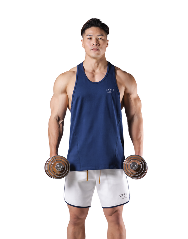 One Point Logo Training Tanktop - Navy