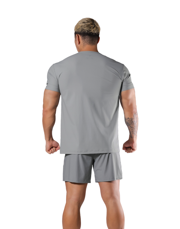 Stretch Nylon Standard T-Shirt - Grey