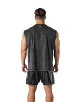 Triple Dog Graphic Vintage Tanktop - Black