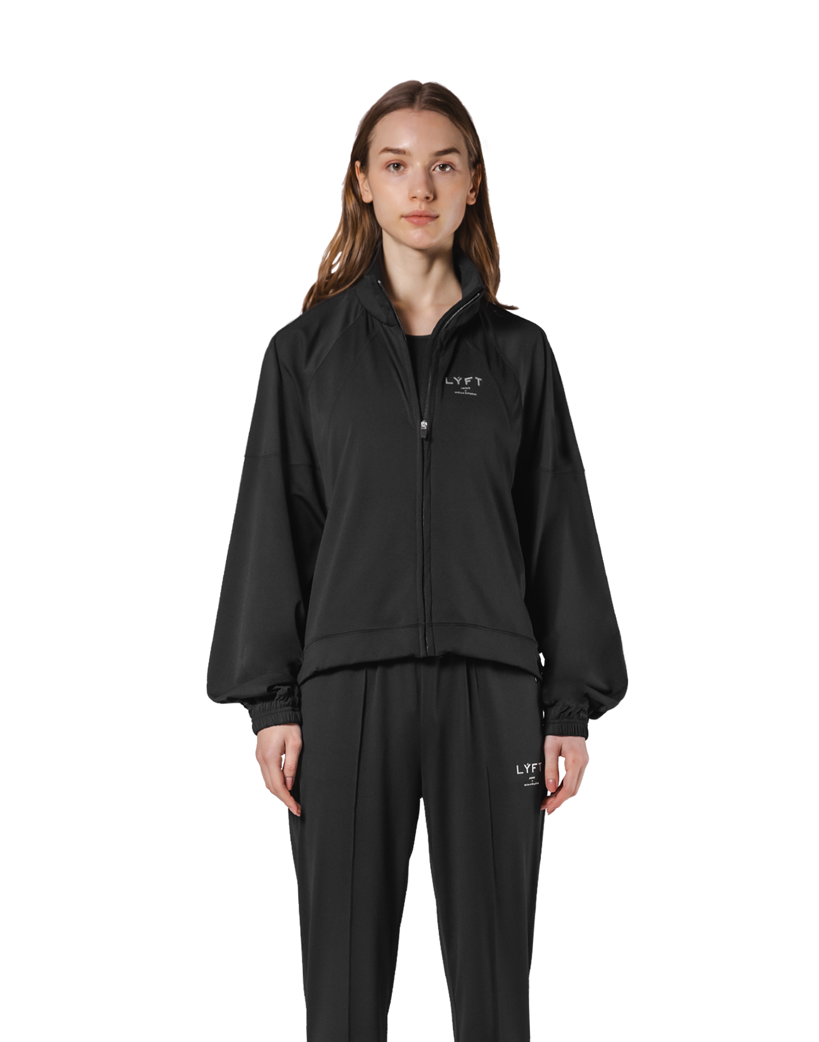 Stretch Wide Track Jacket 2 - Black – LÝFT