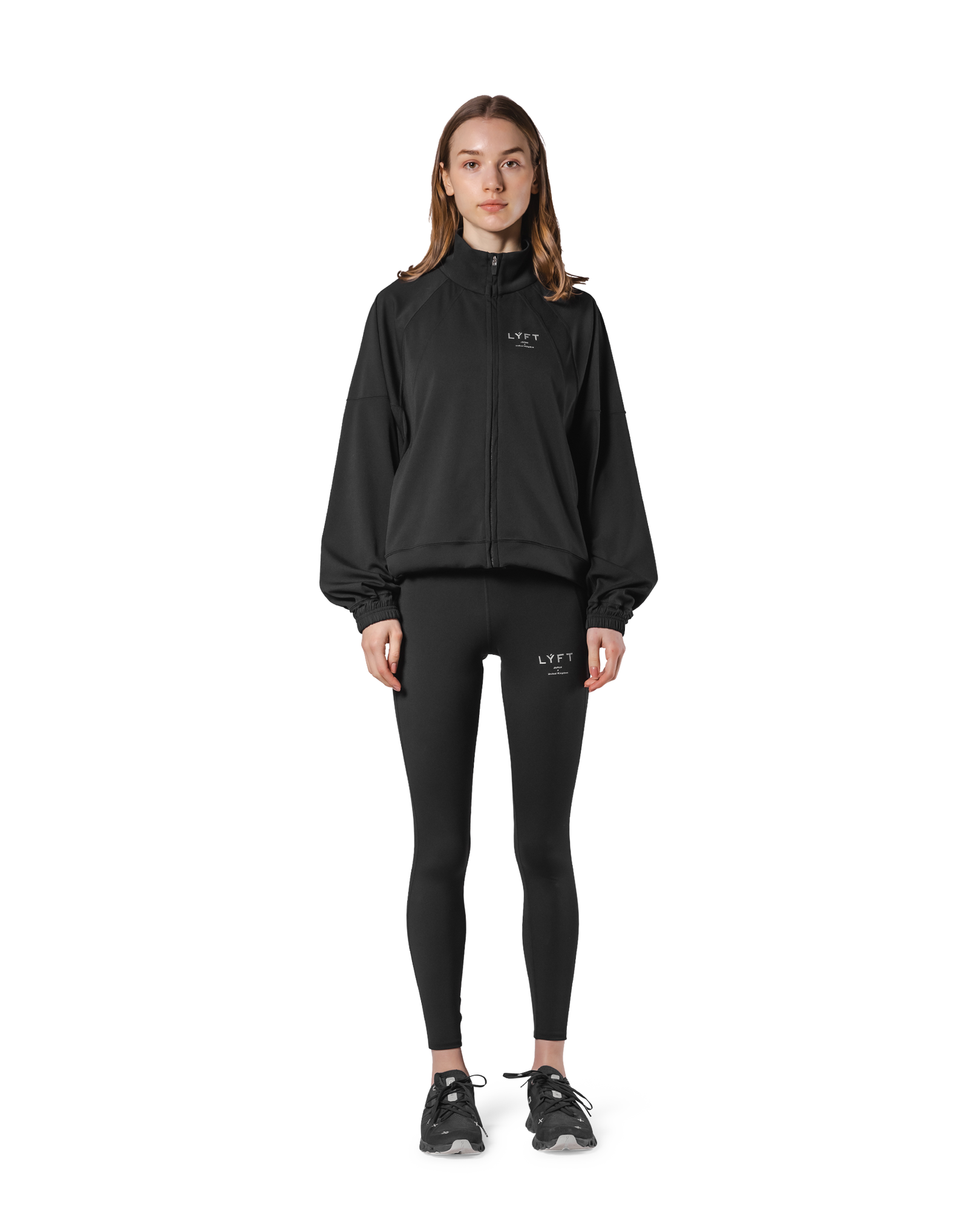 Stretch Wide Track Jacket 2 - Black – LÝFT