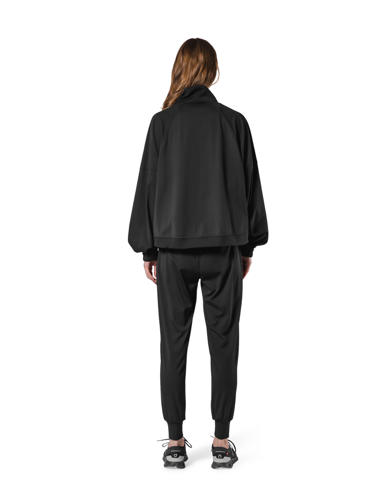 Stretch Wide Track Jacket 2 - Black