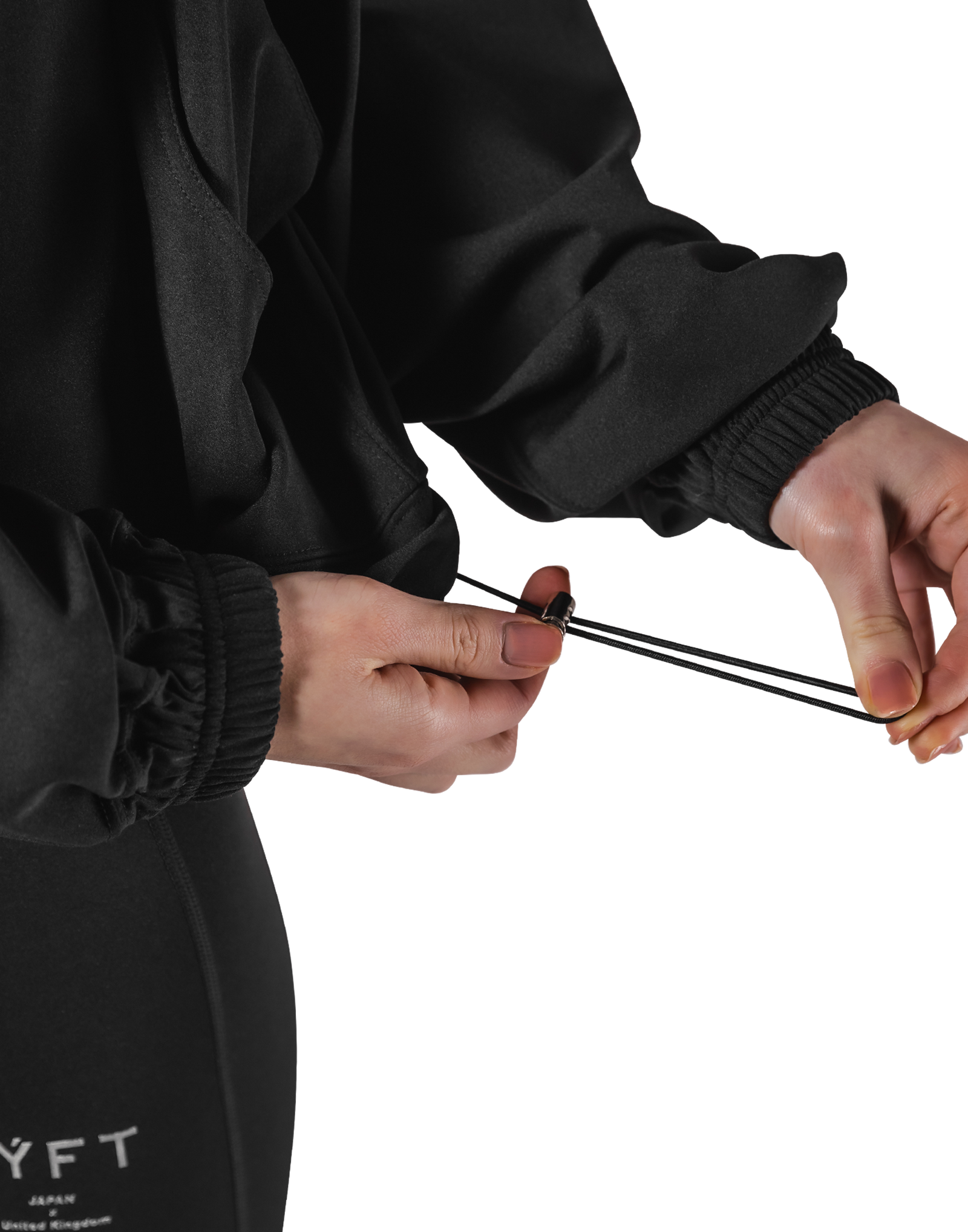 Stretch Wide Track Jacket 2 - Black – LÝFT