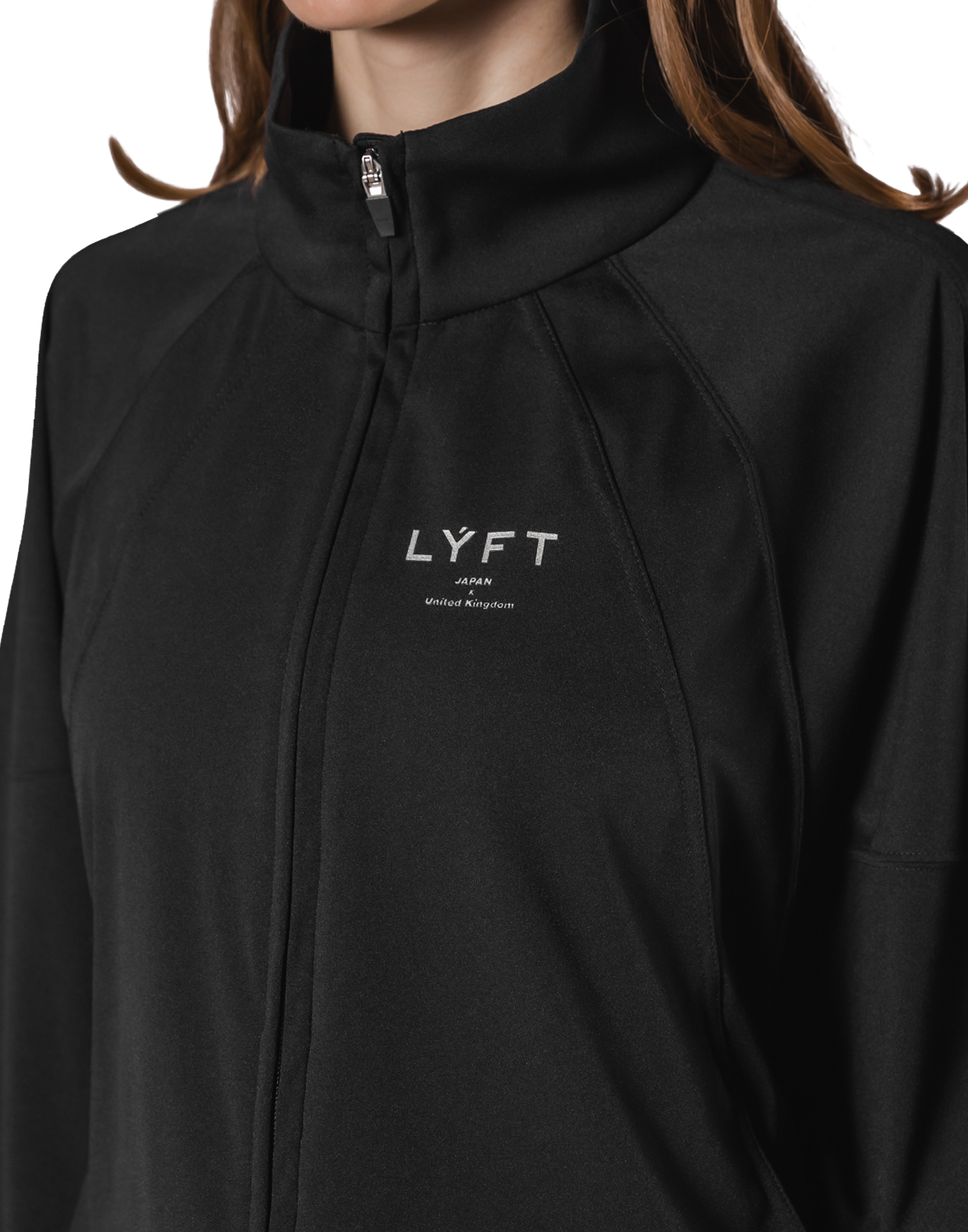 Stretch Wide Track Jacket 2 - Black – LÝFT