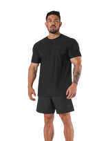 Stretch Nylon Standard T-Shirt - Black