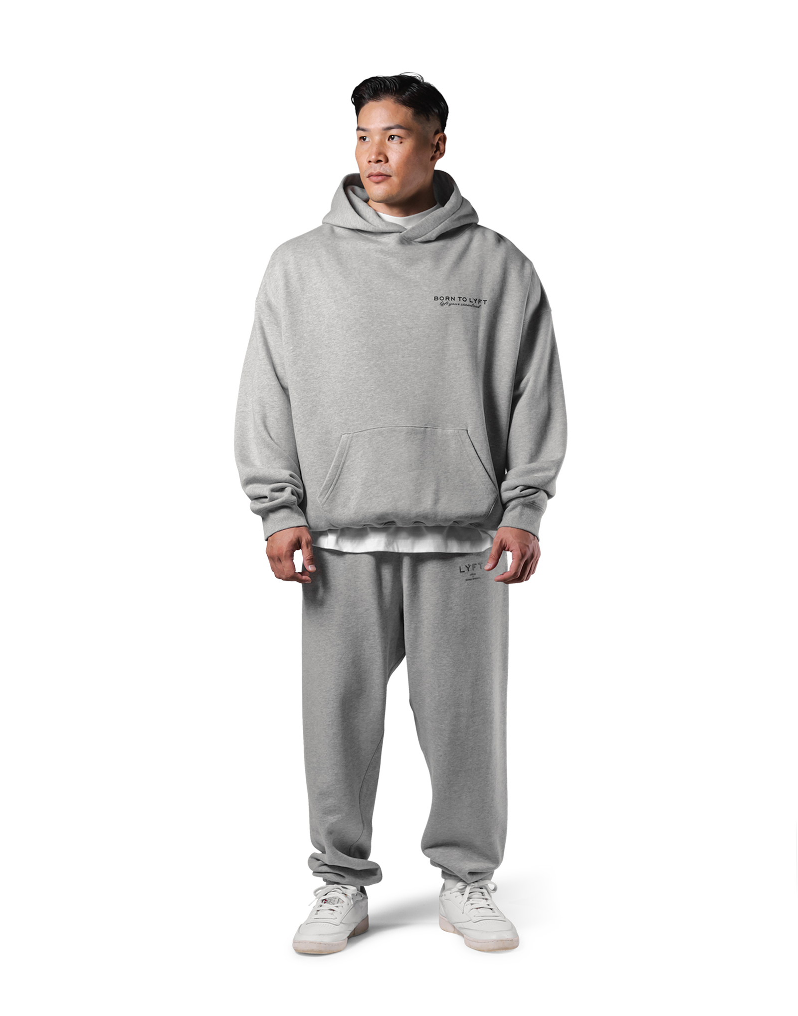 LYFT BORN TO LYFT パーカー Lサイズ グレー LYFT リフト パーカー