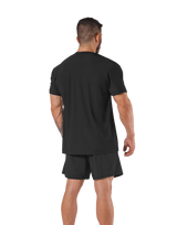 Stretch Nylon Standard T-Shirt - Black