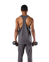 One Point Logo Training Tanktop - D.Grey