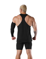 One Point Logo Training Tanktop - Black