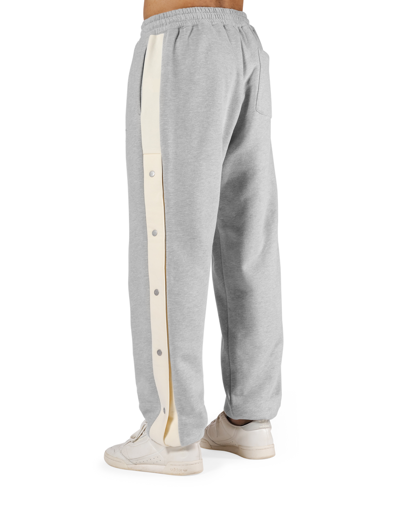 Warm Up Button Sweat Pants - Grey