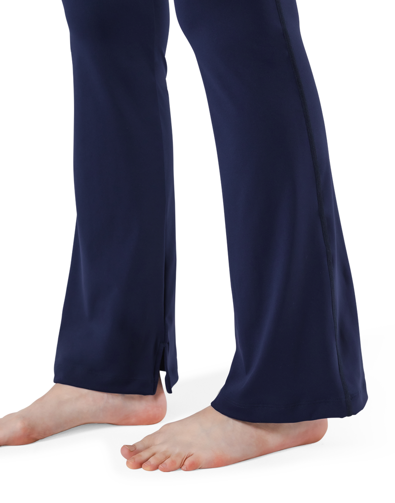 High Rise Flare Leggings - Navy