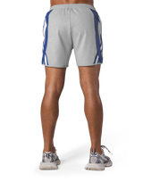 Multi Pattern Side Mesh Shorts - Blue