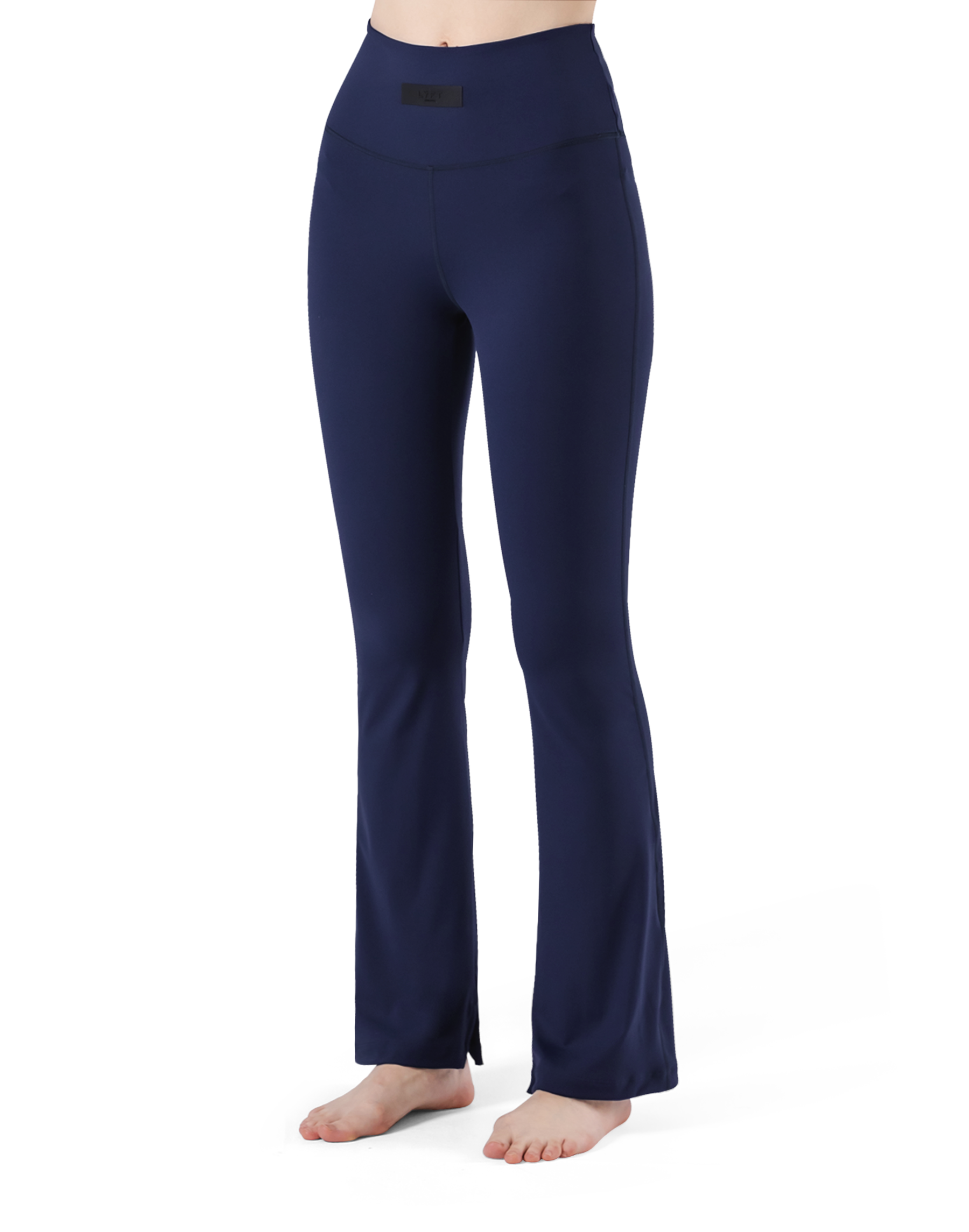 High Rise Flare Leggings - Navy – LÝFT