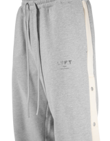 Warm Up Button Sweat Pants - Grey