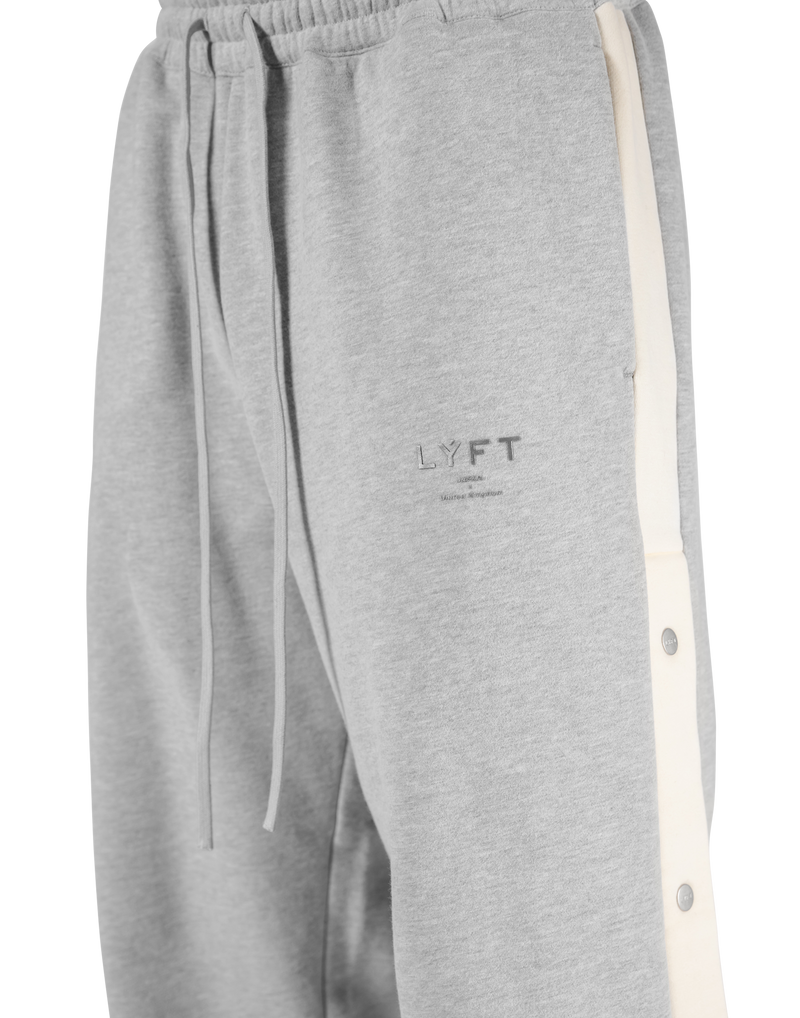 Warm Up Button Sweat Pants - Grey