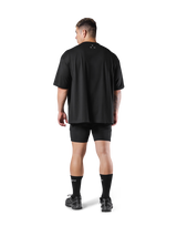 Stretch Logo Big T-Shirt - Black