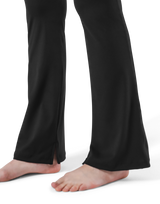 High Rise Flare Leggings - Black