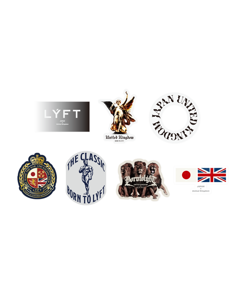 LÝFT Design Sticker Set Ver.2 - Uk