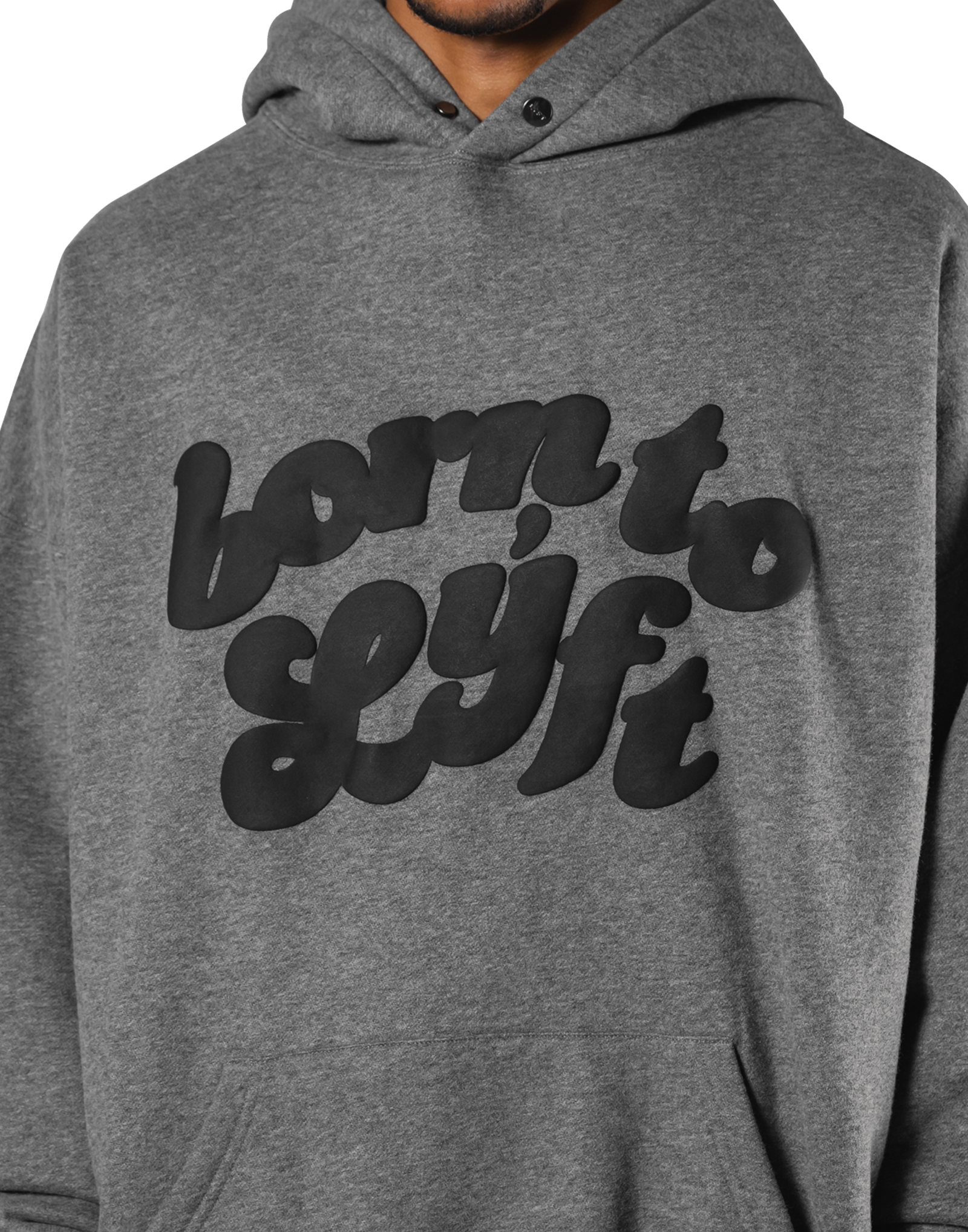 Old Born To LÝFT Hoodie - D.Grey Old Born To LÝFT Hoodie - D.Grey