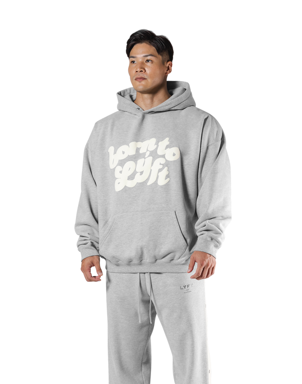 Old Born To LÝFT Hoodie - Grey