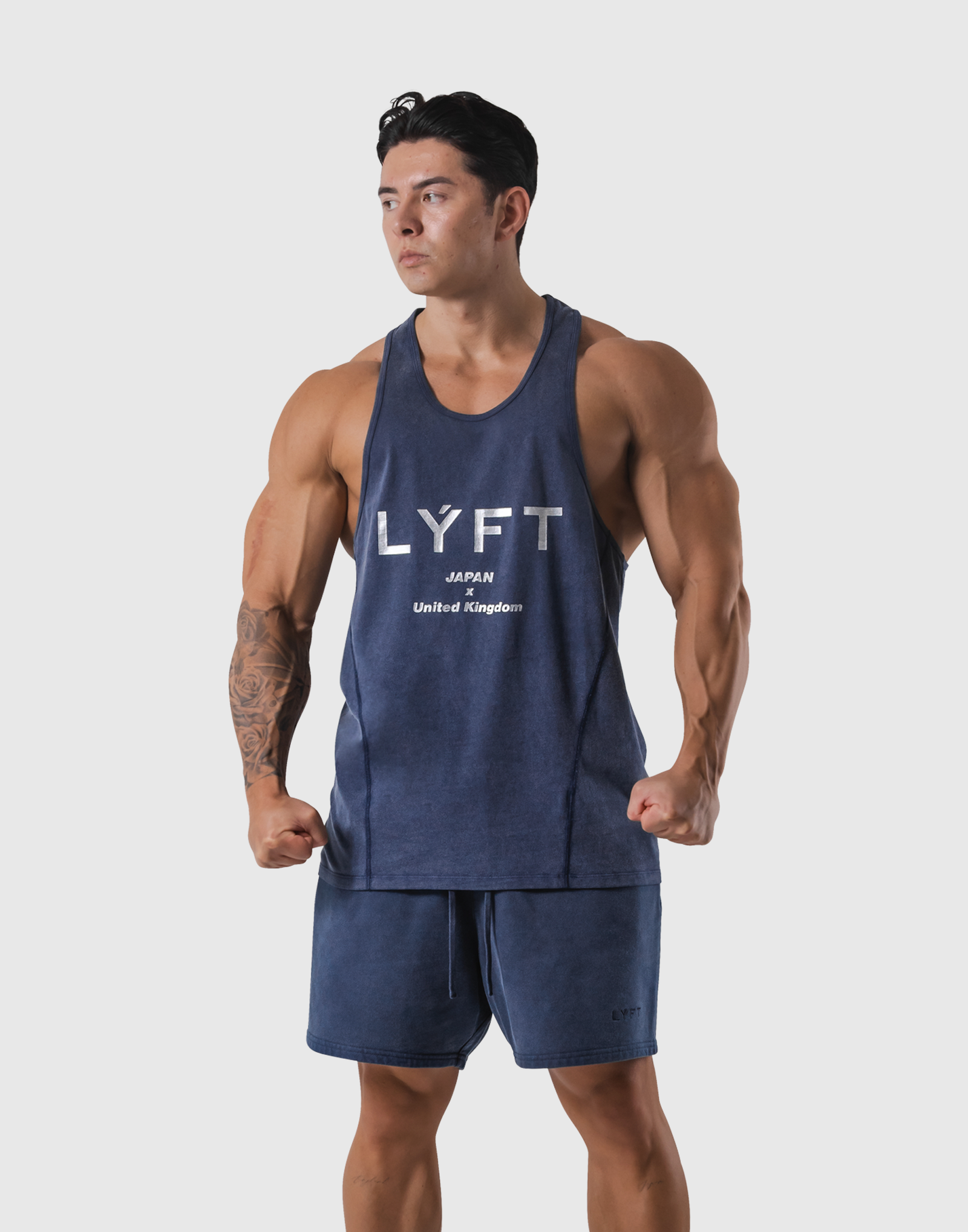 LÝFT Vintage Training Tanktop - Navy