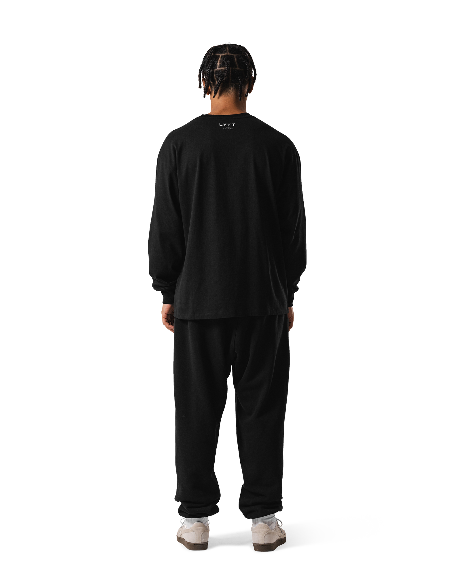 Old Ý Raglan Long Sleeve T-Shirt - Black – LÝFT