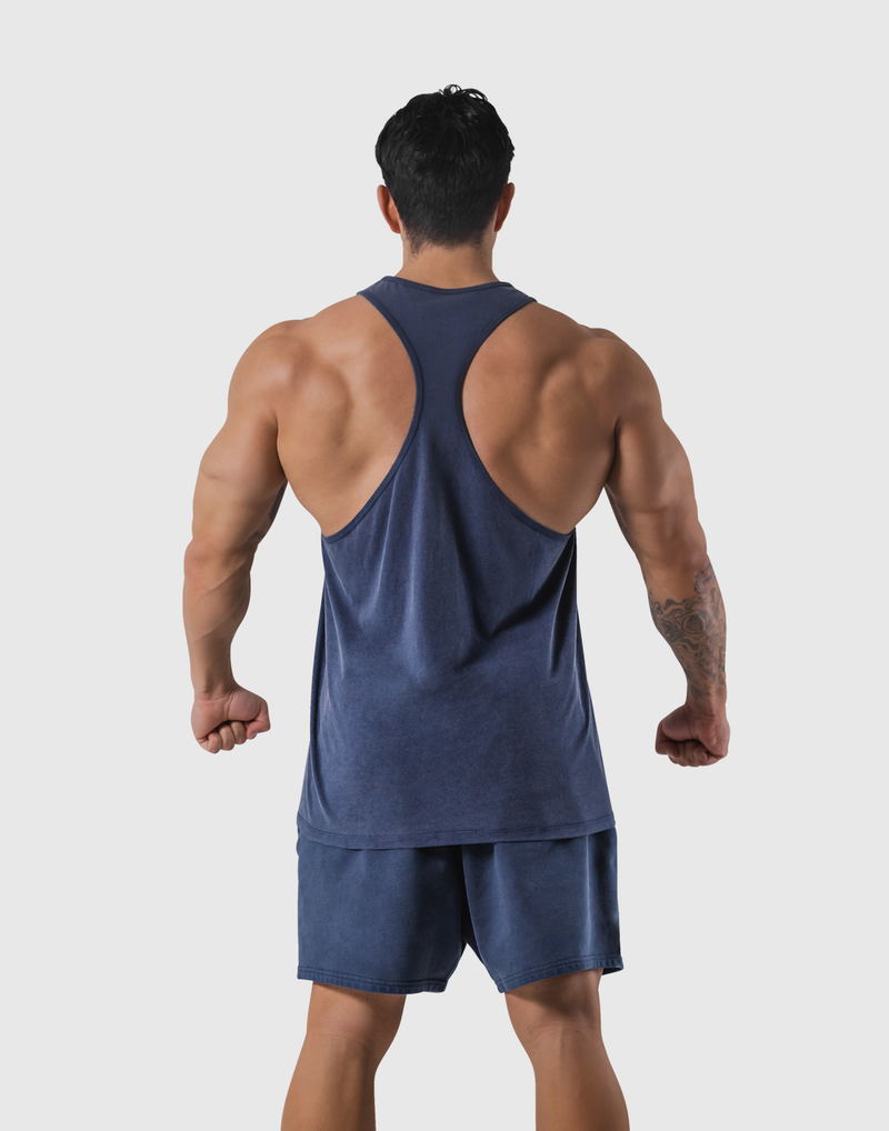 LÝFT Vintage Training Tanktop - Navy