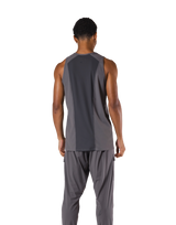 Back Mesh Stretch Standard Tanktop - D.Grey