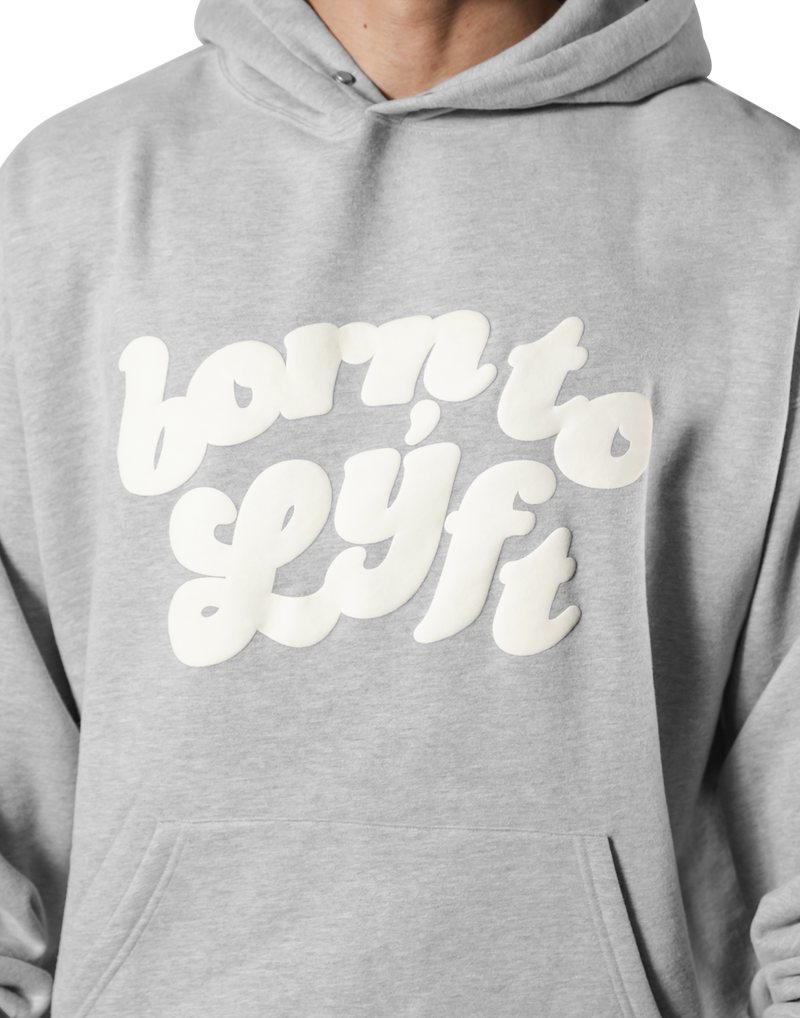 Old Born To LÝFT Hoodie - Grey