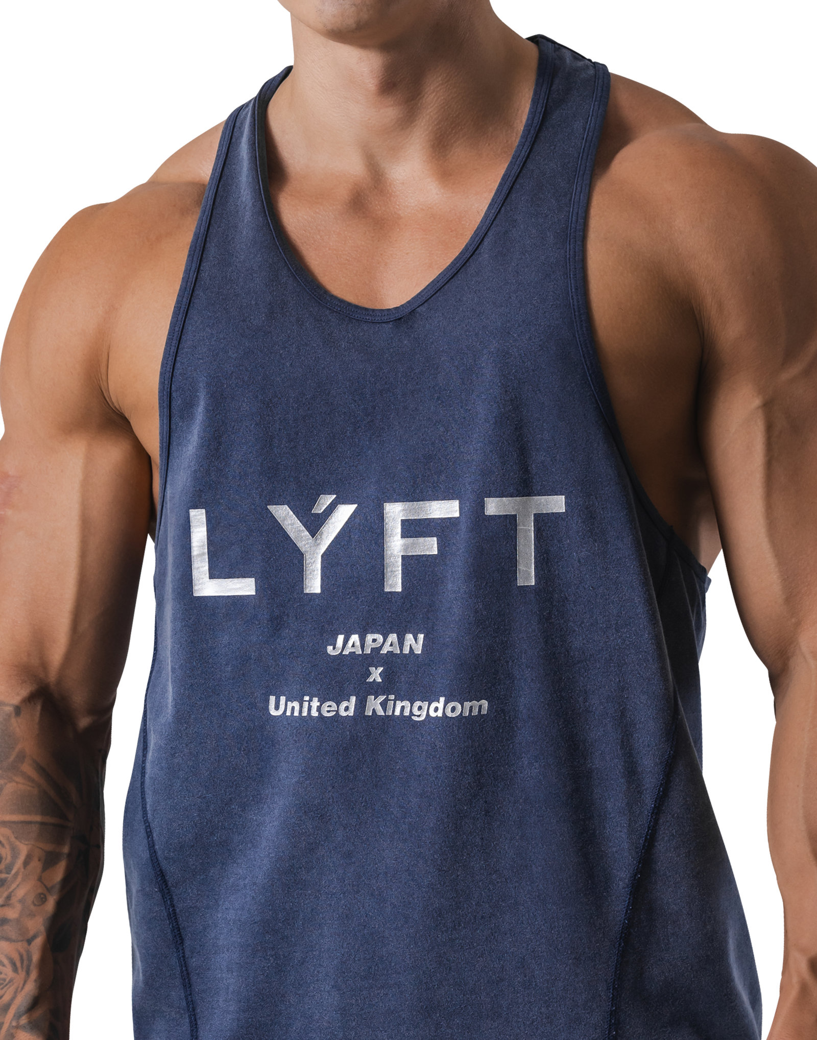 LÝFT Vintage Training Tanktop - Navy