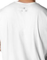 Stretch Logo No Sleeve - White