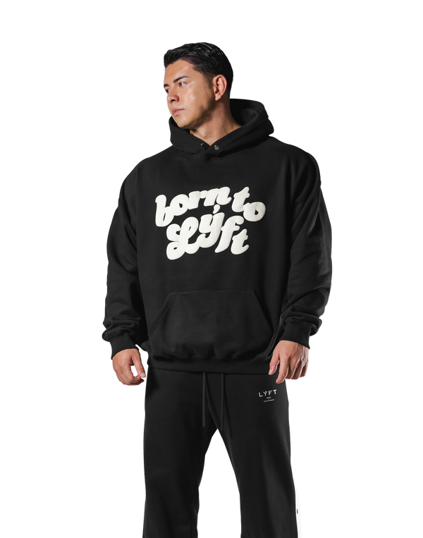 Old Born To LÝFT Hoodie - Black