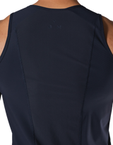 Back Mesh Stretch Standard Tanktop - Navy