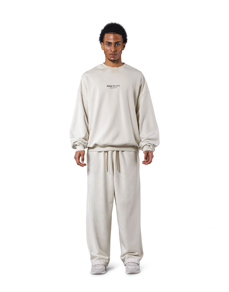 Vintage Sweat Wide Pants - Ivory