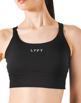 LÝFT Cross Strap Bratop V.2 - Black