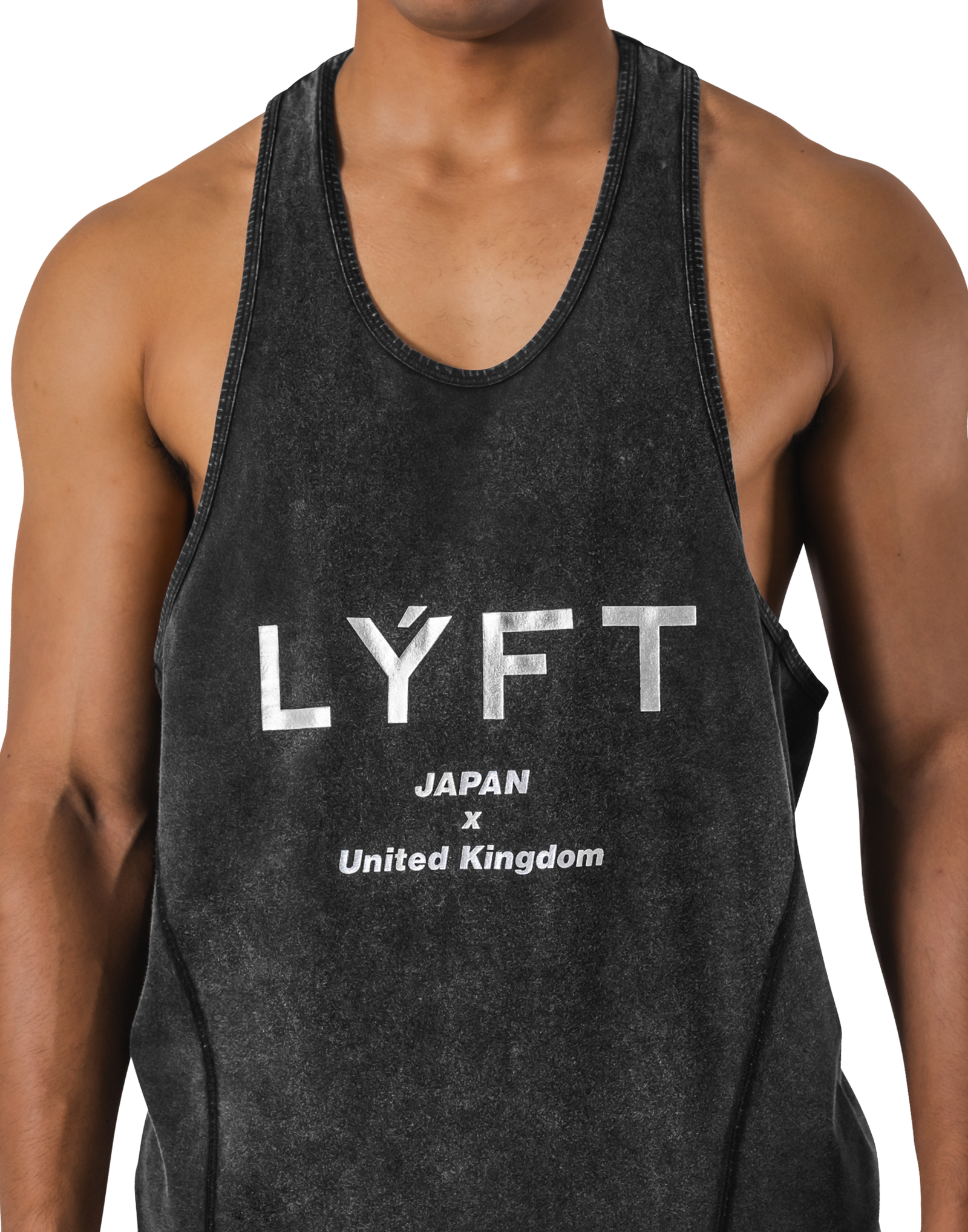 LÝFT Vintage Training Tanktop - Black