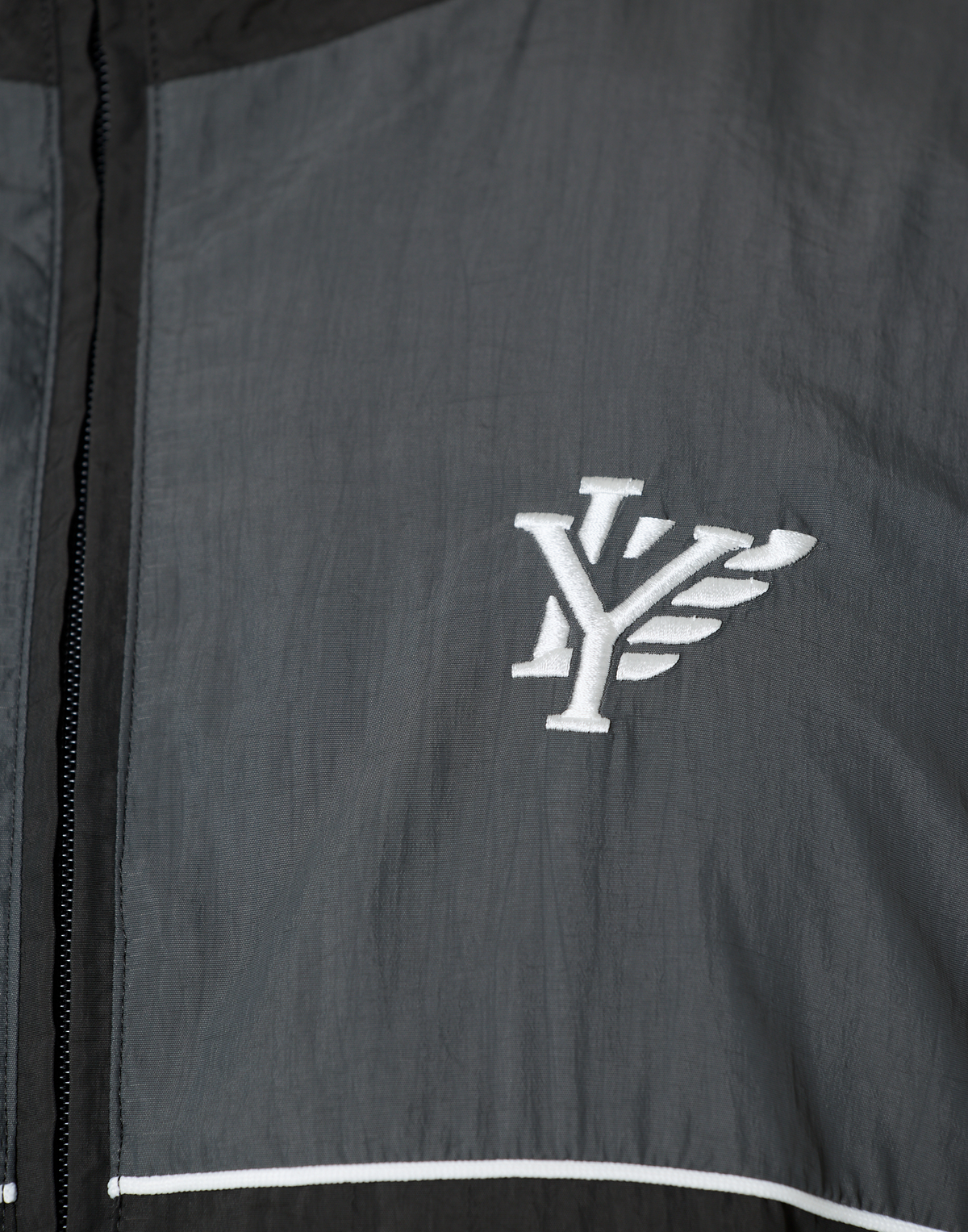 BORN TO LÝFT Racing Nylon Jacket - Grey